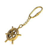 Porte-clés en laiton pour roue de navire SWBK13